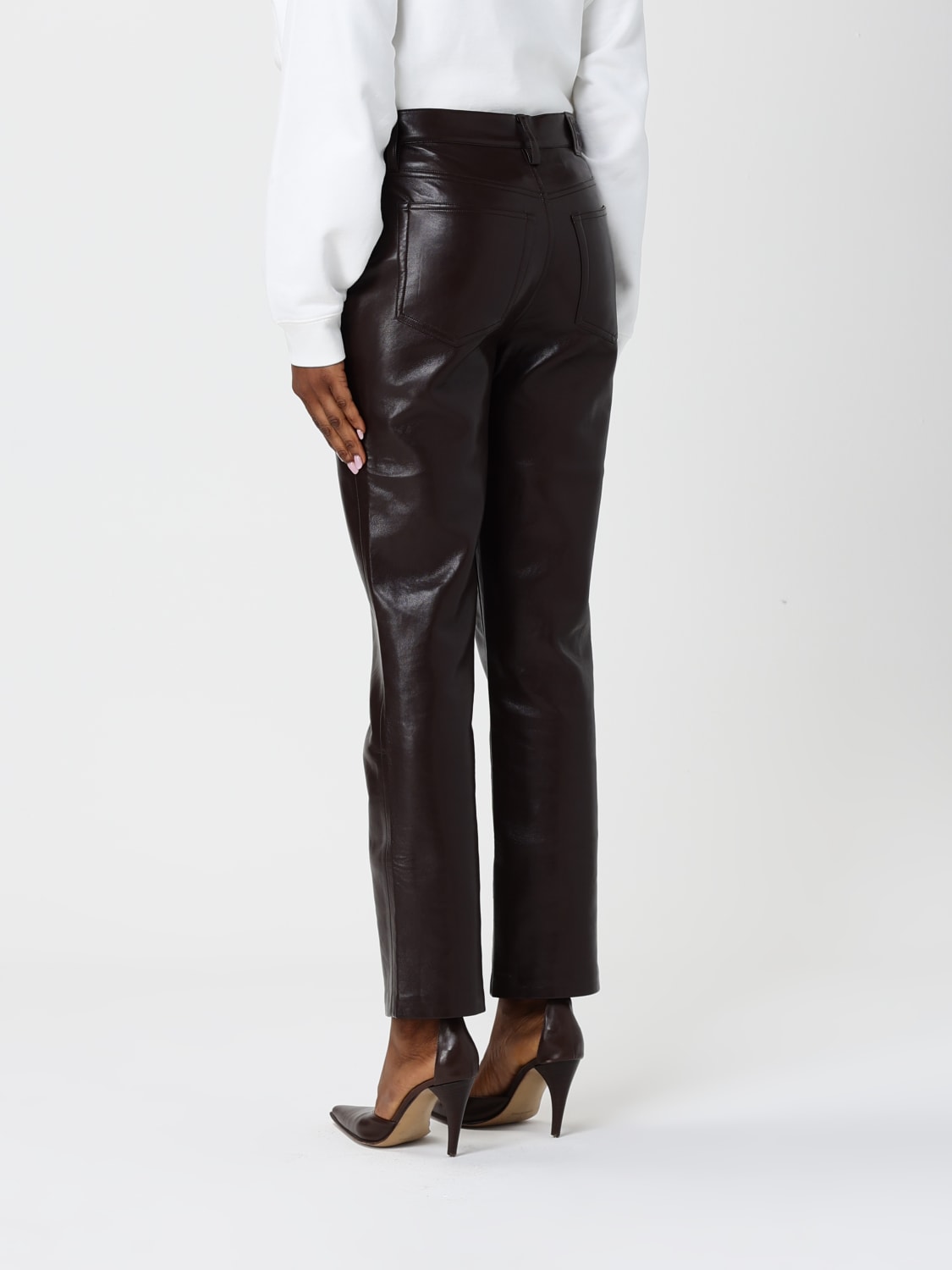 ANINE BING PANTS: Pants woman Anine Bing, Brown - Img 3