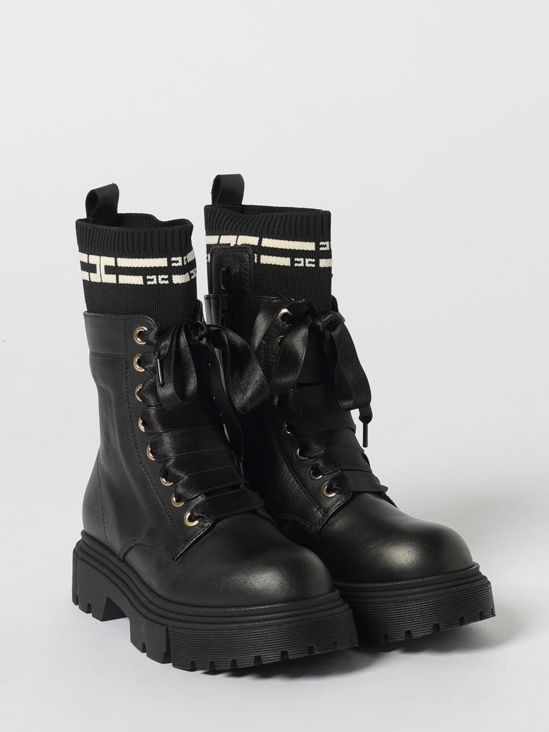 ELISABETTA FRANCHI LA MIA BAMBINA 鞋: 鞋履 儿童 Elisabetta Franchi La Mia Bambina, 黑色 - Img 2