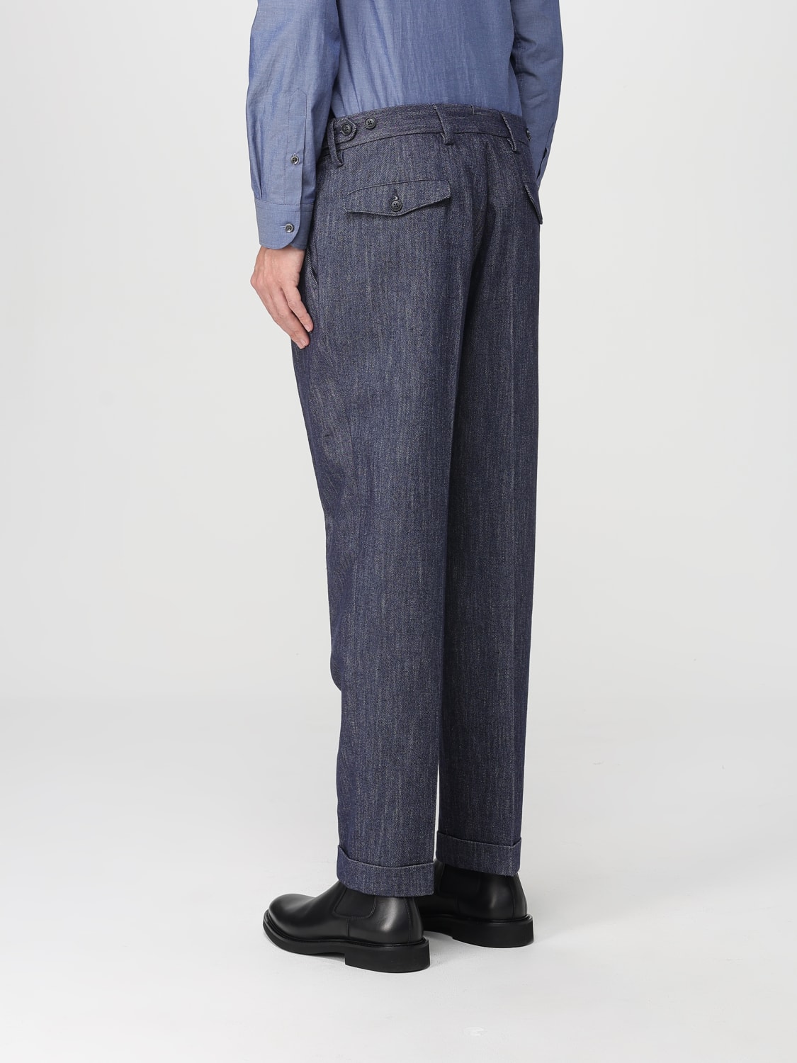 MANUEL RITZ HOSE: Hose herren Manuel Ritz, Blau - Img 3