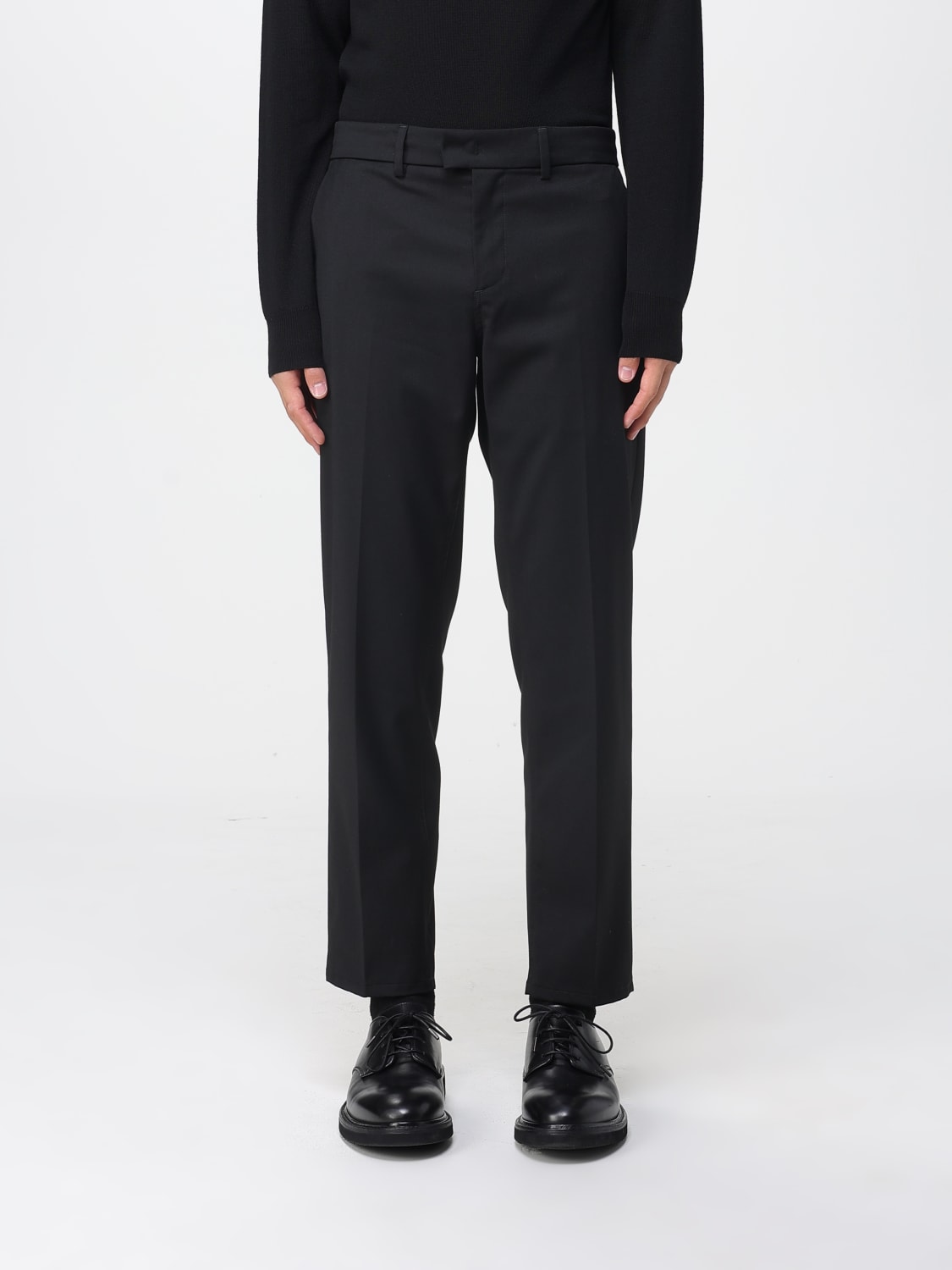 DONDUP 裤子: 裤子 男士 Dondup, 黑色 - Img 1