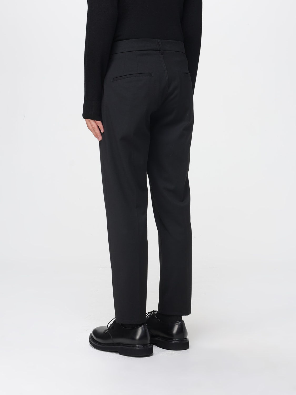 DONDUP 裤子: 裤子 男士 Dondup, 黑色 - Img 2