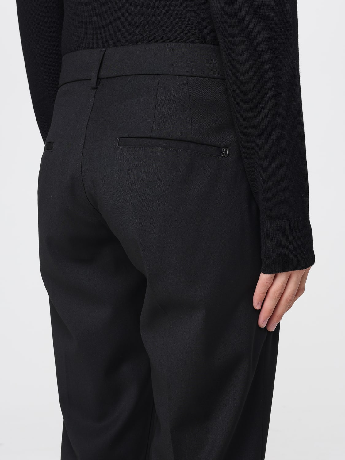 DONDUP 裤子: 裤子 男士 Dondup, 黑色 - Img 3