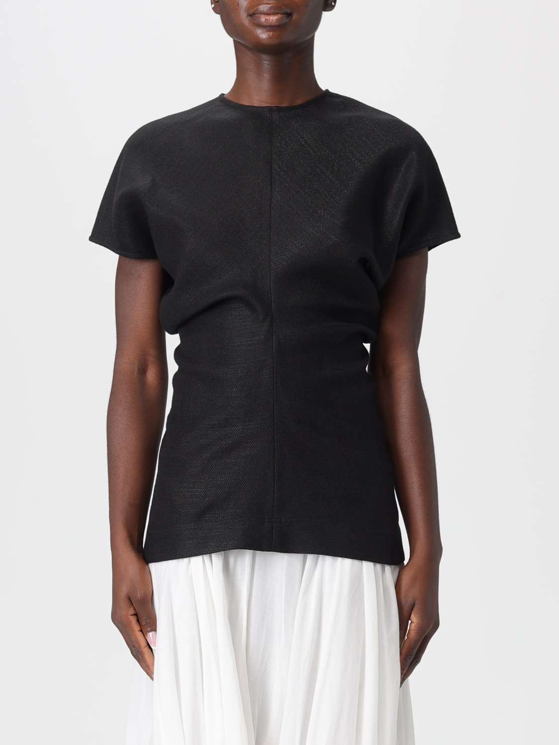 TOTEME TOP: T-shirt woman Toteme, Black - Img 1