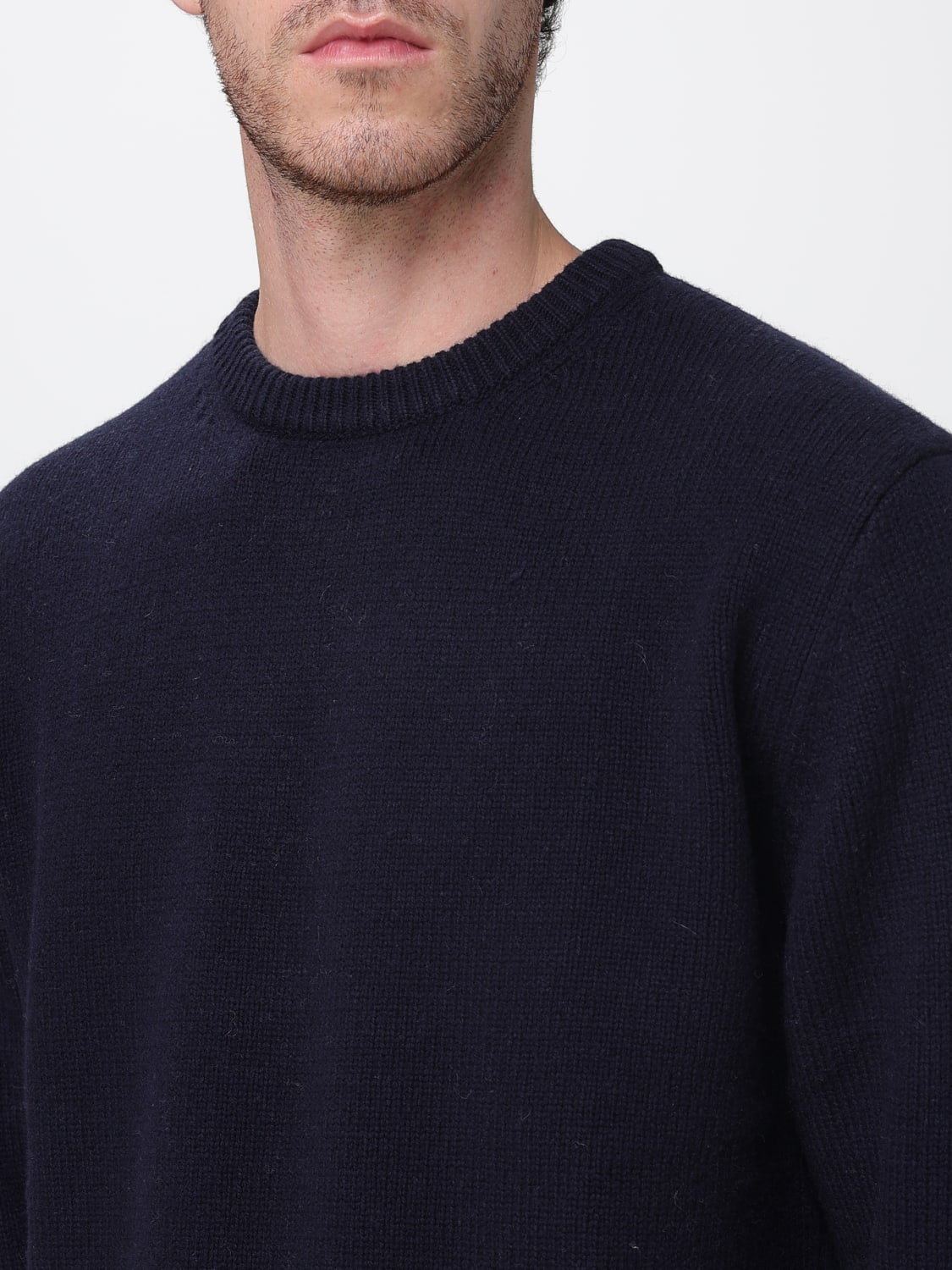 ASPESI PULLOVER: Pullover herren Aspesi, Blau - Img 3