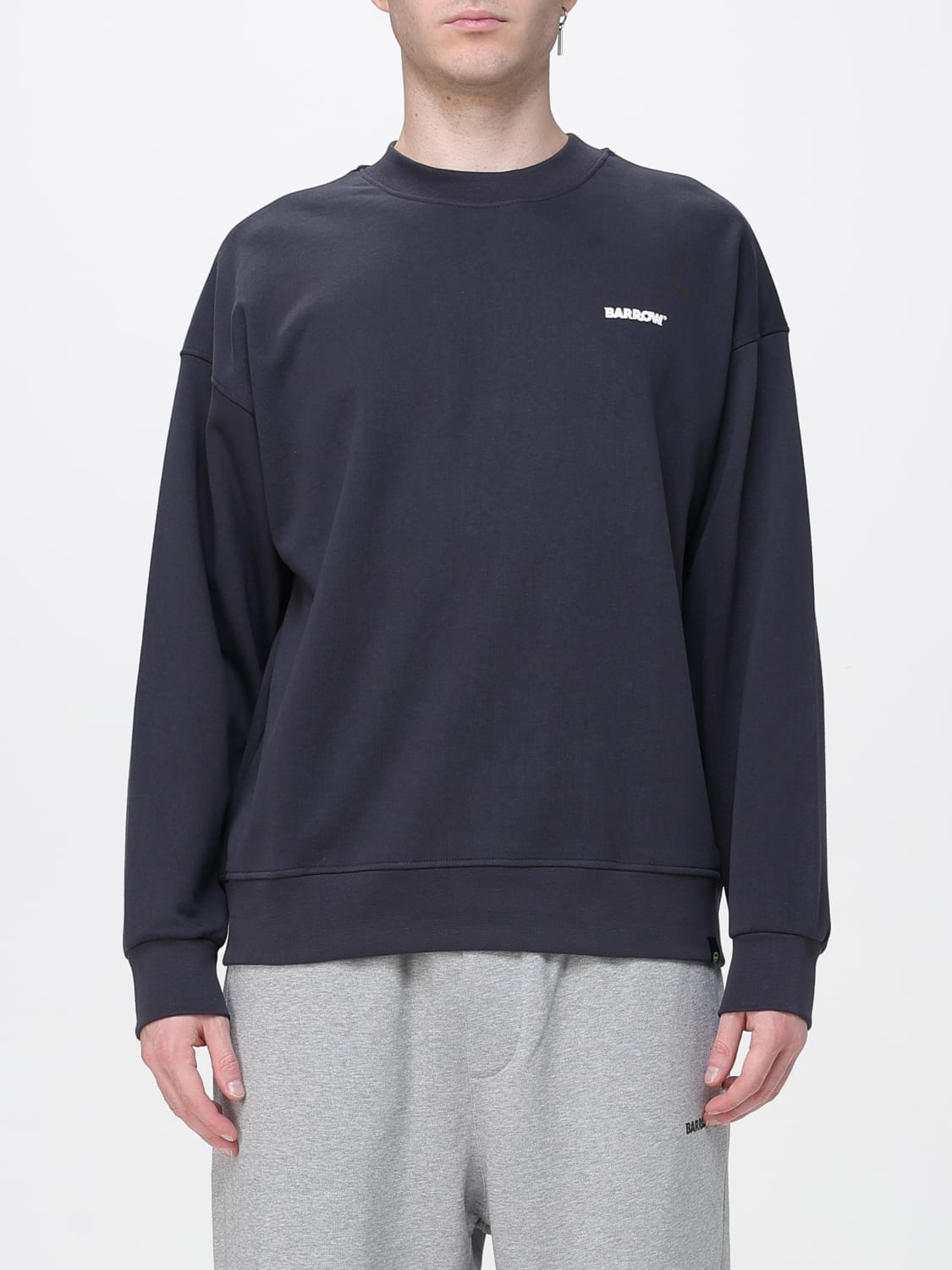BARROW SWEATSHIRT: Sweater men Barrow, Charcoal - Img 1