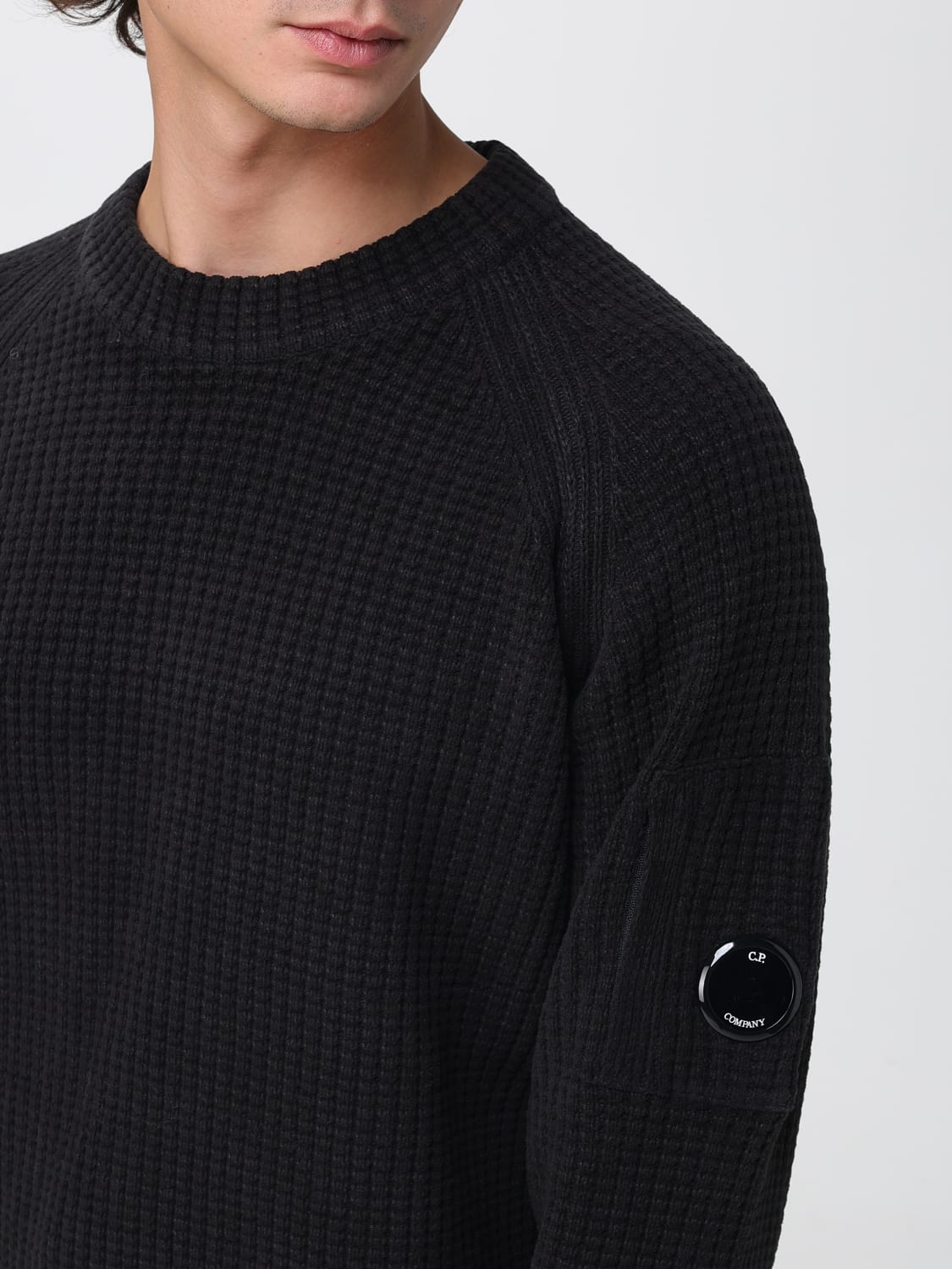 C.P. COMPANY SWEATER: Sweater men C.P. Company, Black - Img 3