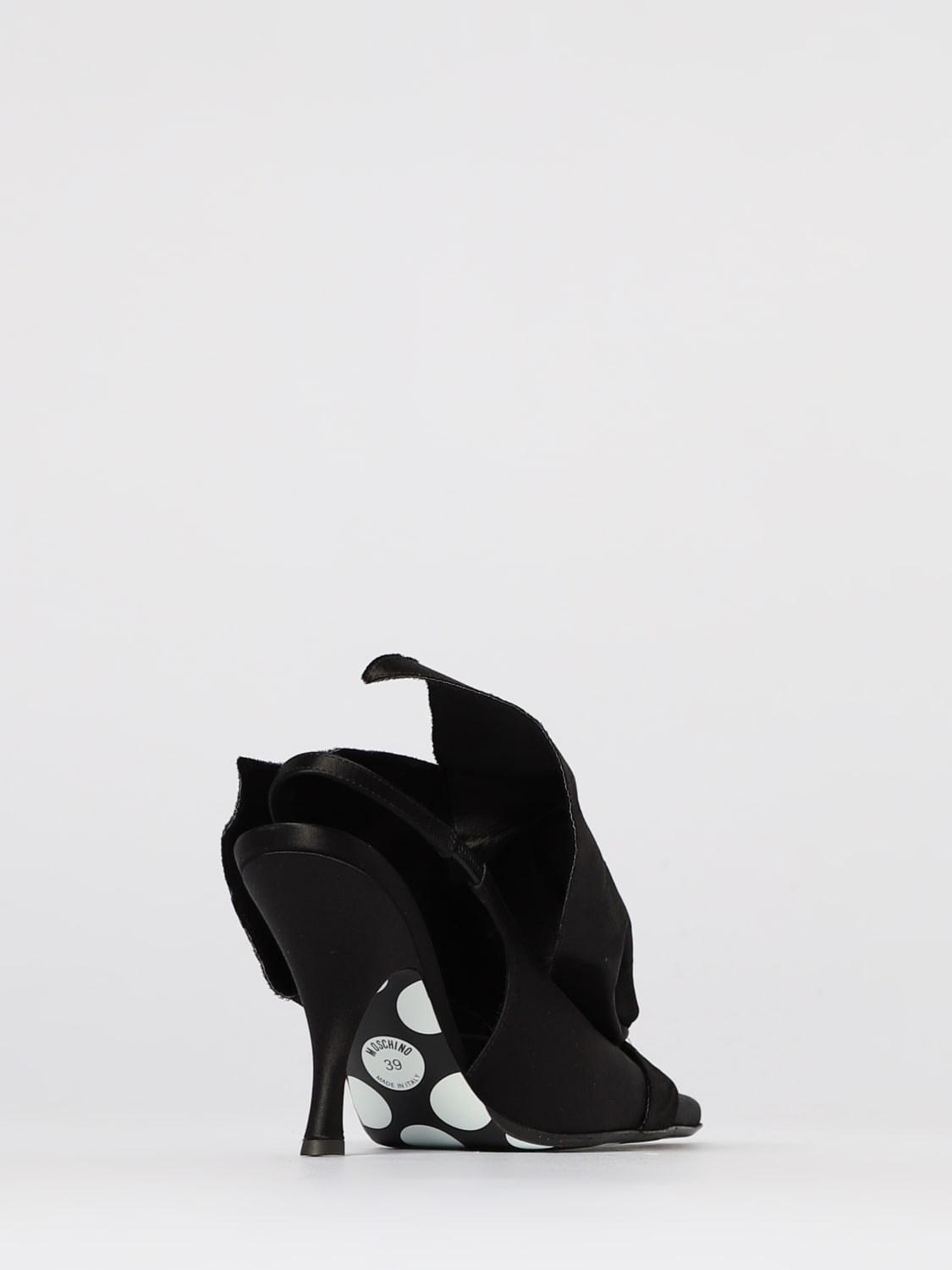 MOSCHINO PUMP: High heel shoes woman Karl Lagerfeld, Black - Img 3