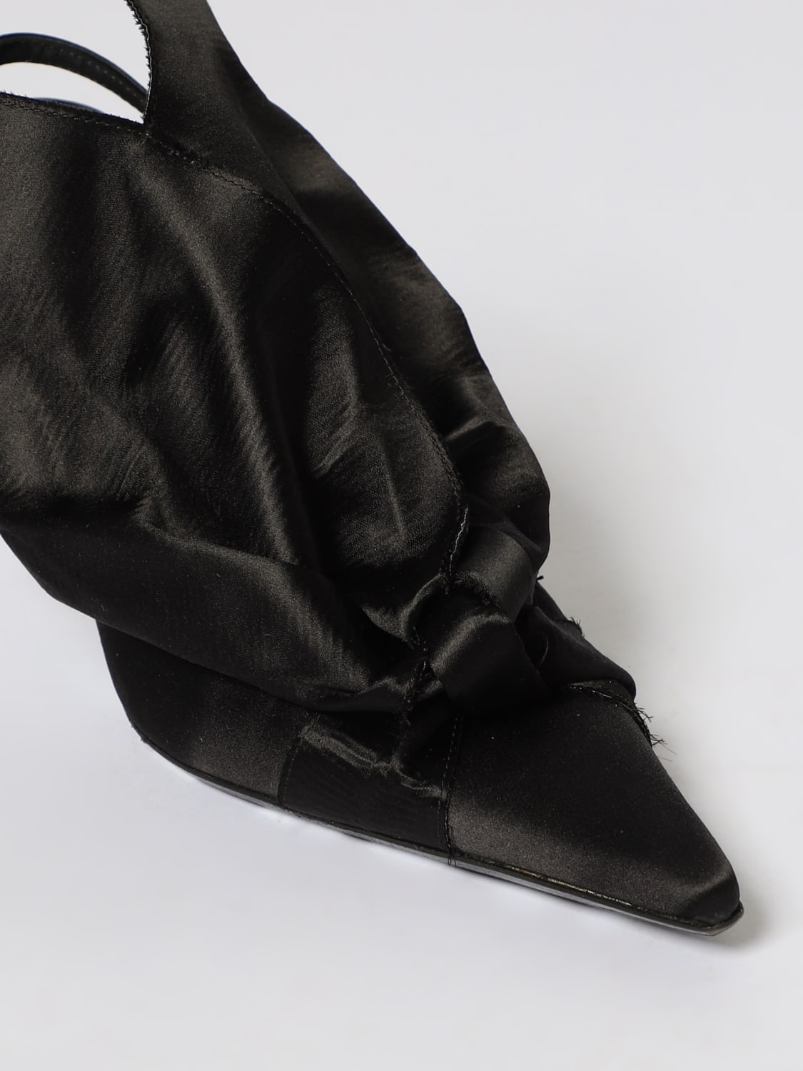 MOSCHINO PUMP: High heel shoes woman Karl Lagerfeld, Black - Img 4