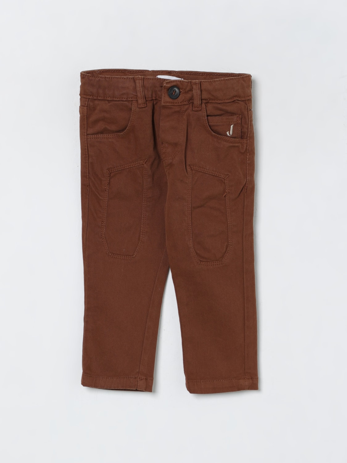 JECKERSON PANTALONI: Pantalone con toppe Jeckerson, Marrone - Img 1