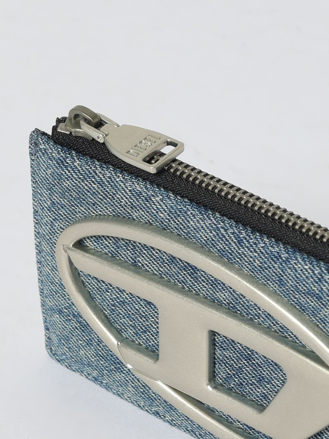 DIESEL WALLET: Wallet woman Diesel, Grey - Img 3