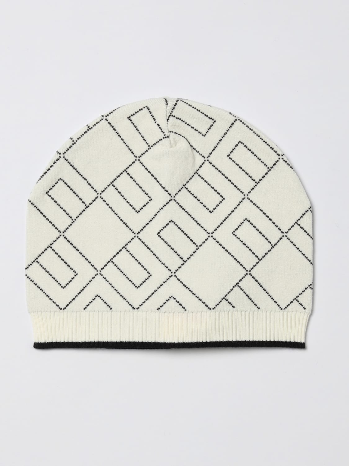 ELISABETTA FRANCHI LA MIA BAMBINA HAT: Girls' hats kids Elisabetta Franchi La Mia Bambina, Ivory - Img 1