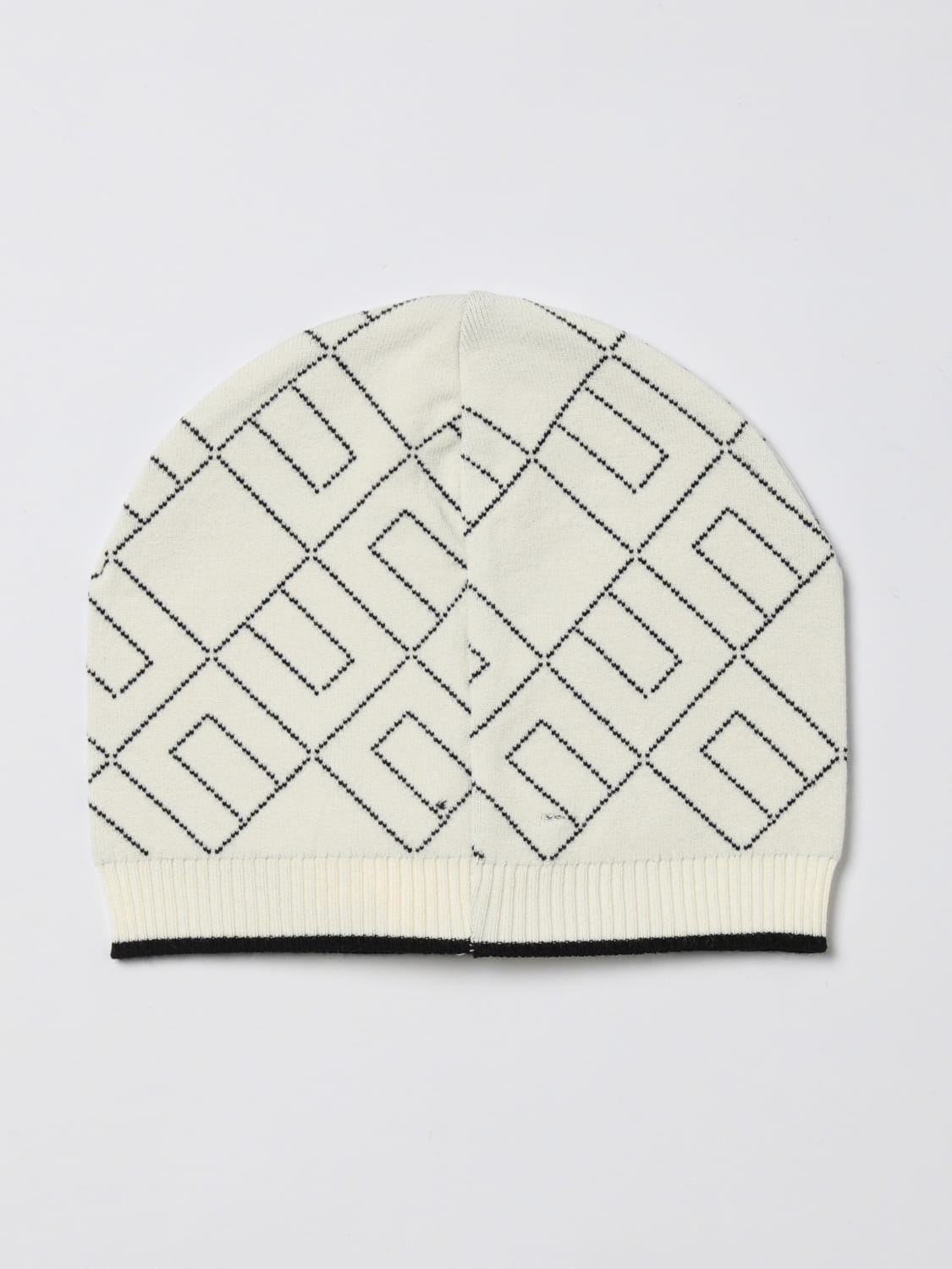 ELISABETTA FRANCHI LA MIA BAMBINA HAT: Girls' hats kids Elisabetta Franchi La Mia Bambina, Ivory - Img 2