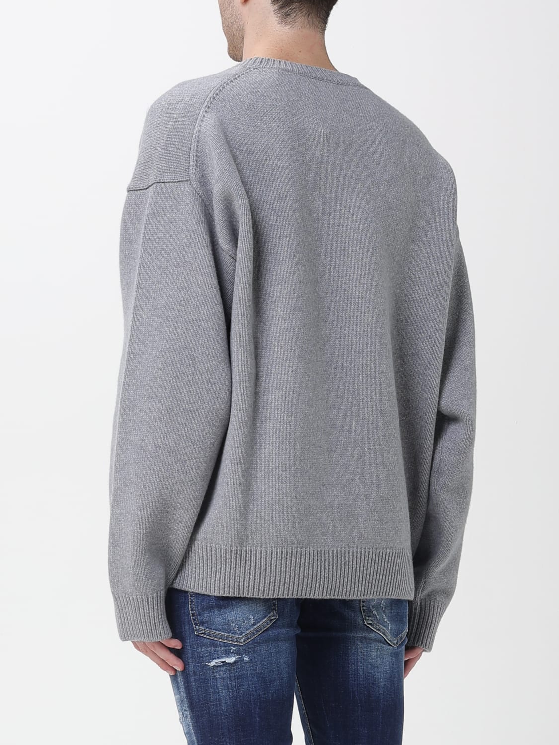 DSQUARED2 SWEATER: Sweater men Dsquared2, Grey - Img 2
