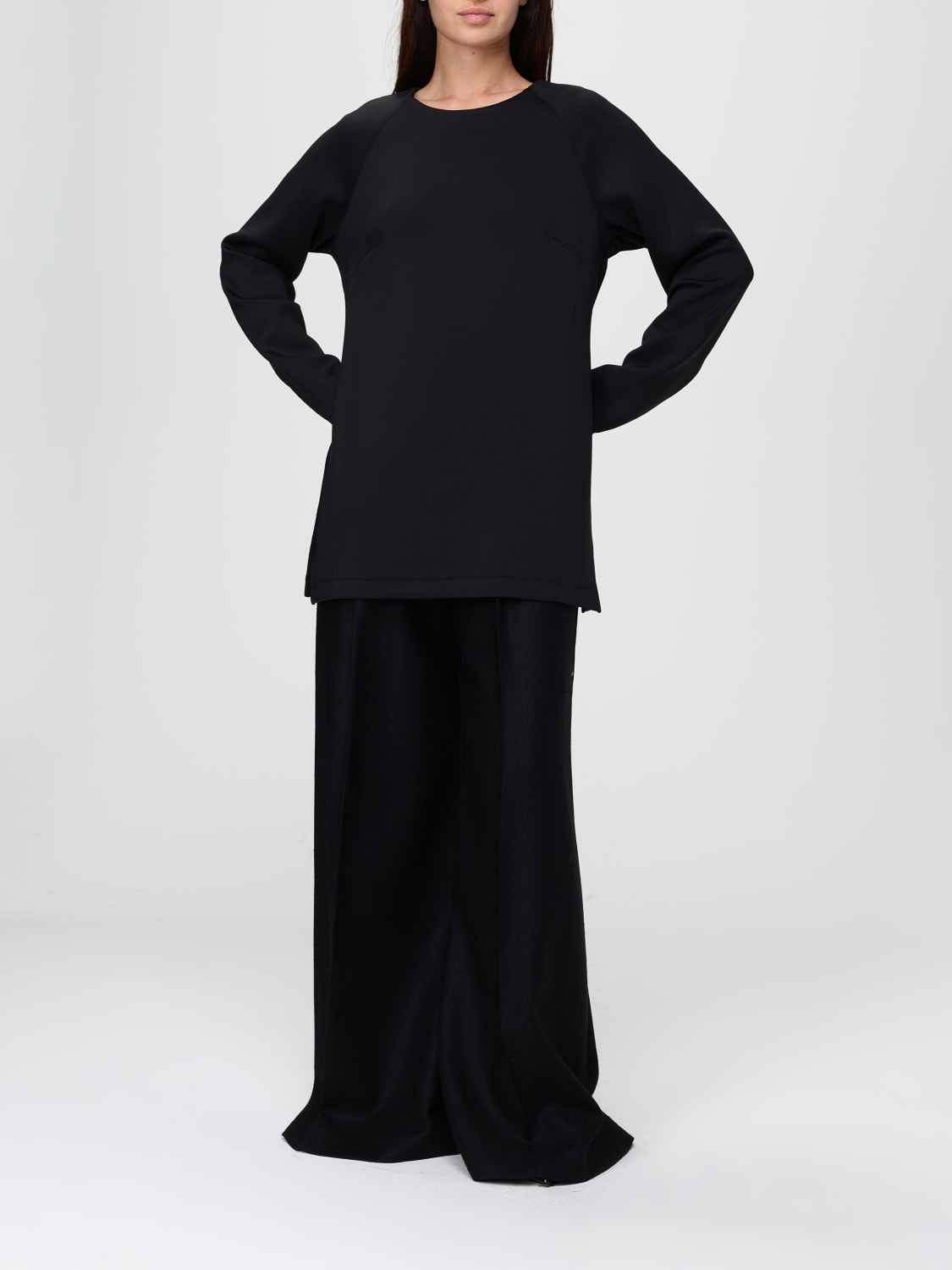 MM MAX MARA TOP: Bodysuit woman Mm Max Mara, Black - Img 2