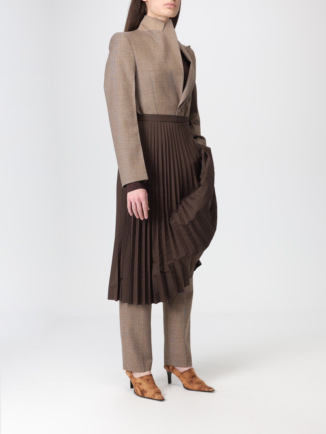 MM6 MAISON MARGIELA TOP: Bodysuit woman Mm6 Maison Margiela, Burgundy - Img 6