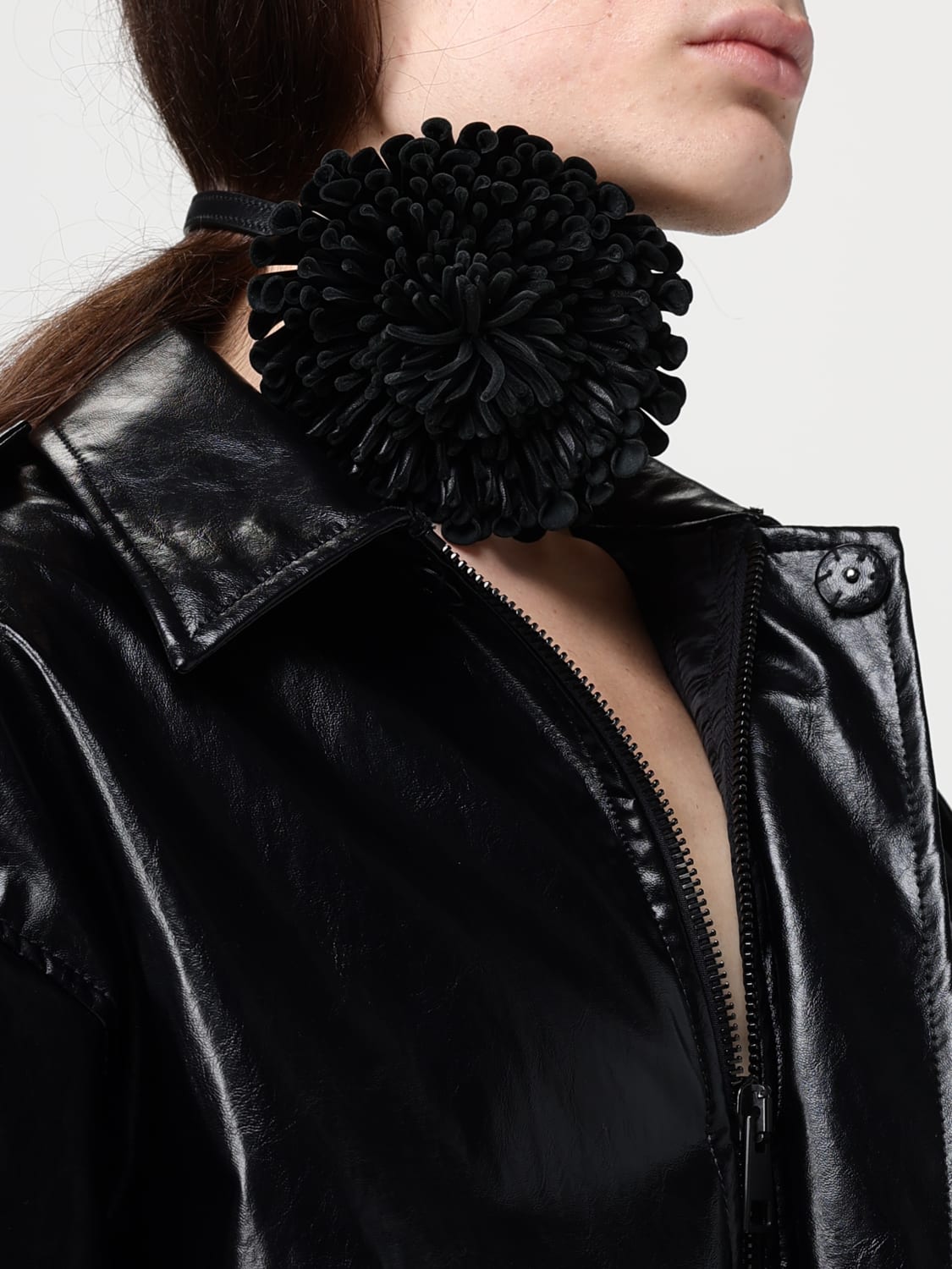 ALAÏA JEWEL: Scarf woman AlaÏa, Black - Img 2