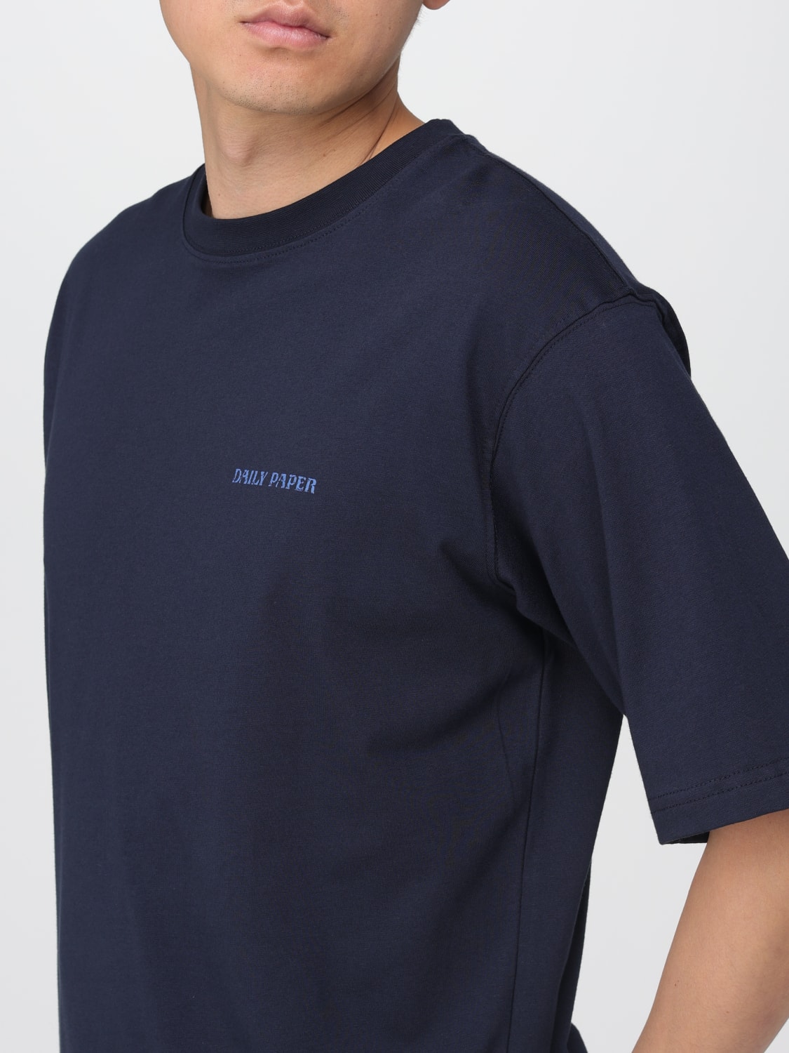DAILY PAPER T-SHIRT: T-shirt herren Daily Paper, Blau - Img 3