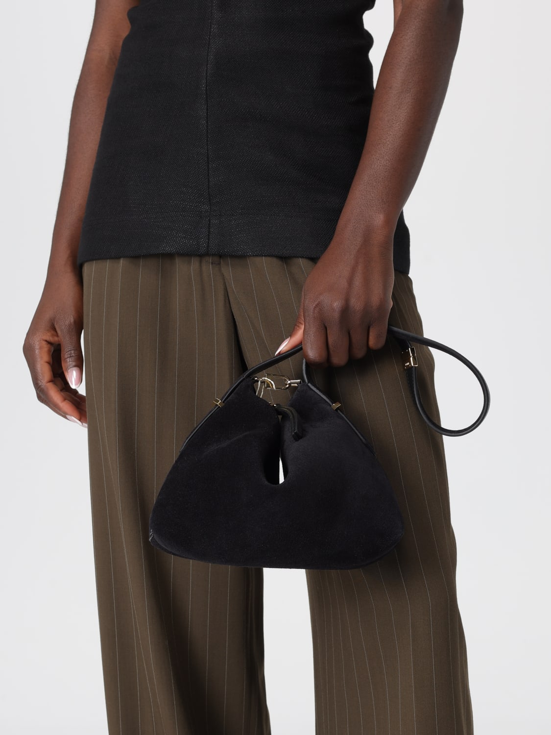 TOTEME MINI BAG: Handbag woman Toteme, Black - Img 2