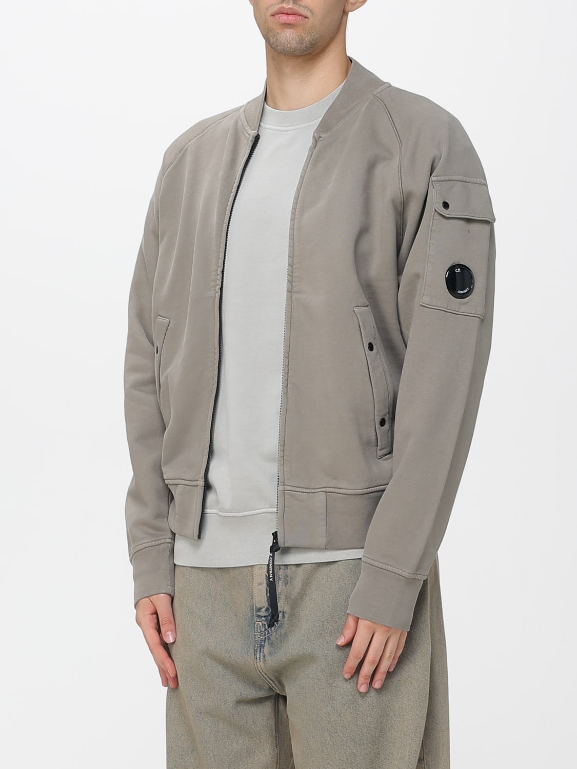 C.P. COMPANY JACKET: Sweater men C.P. Company, Grey - Img 3