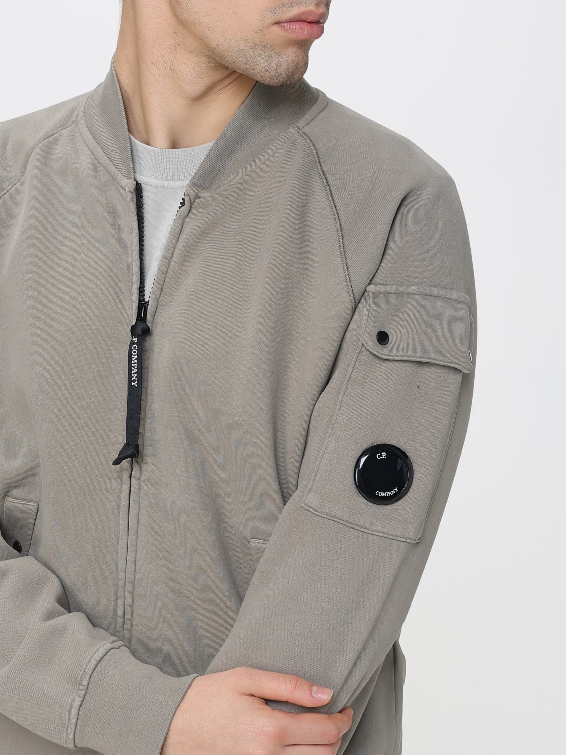 C.P. COMPANY JACKET: Sweater men C.P. Company, Grey - Img 4