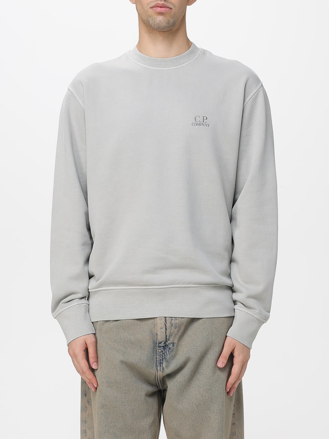 C.P. COMPANY SWEATSHIRT: Sweater men C.P. Company, Beige - Img 1