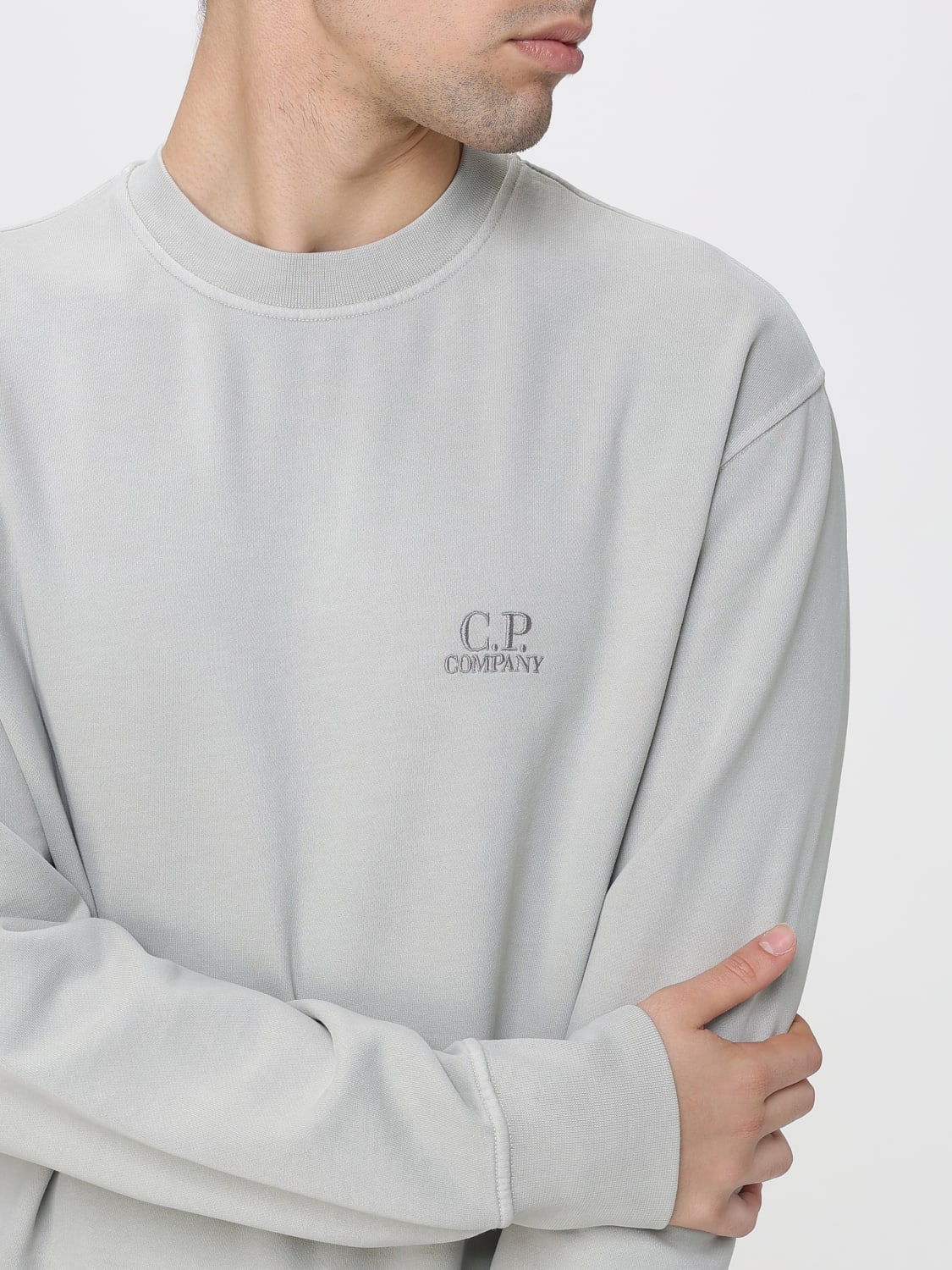 C.P. COMPANY SWEATSHIRT: Sweater men C.P. Company, Beige - Img 3