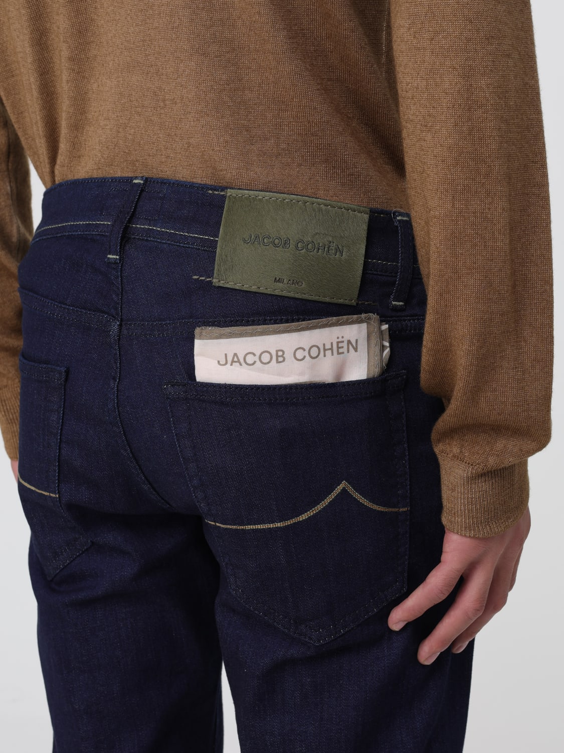 JACOB COHEN JEANS: Pants men Jacob Cohen, Blue - Img 3
