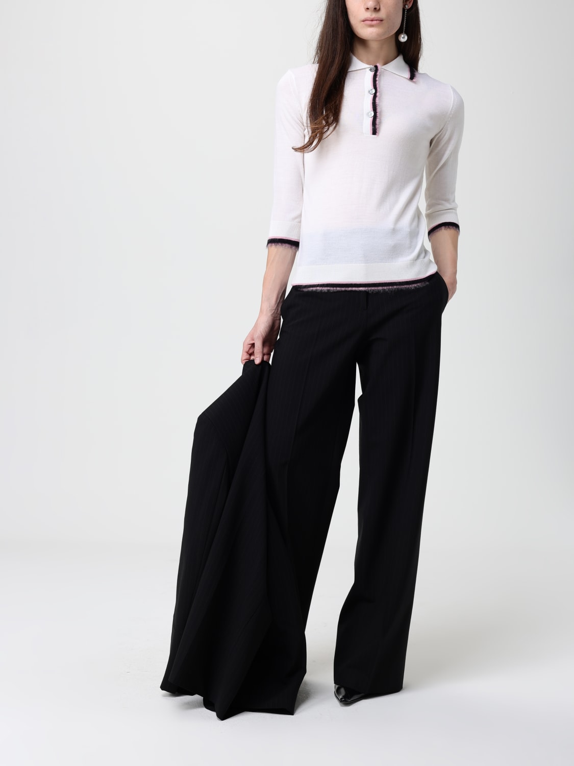 N° 21 PANTALON: Pantalon femme N° 21, Noir - Img 2