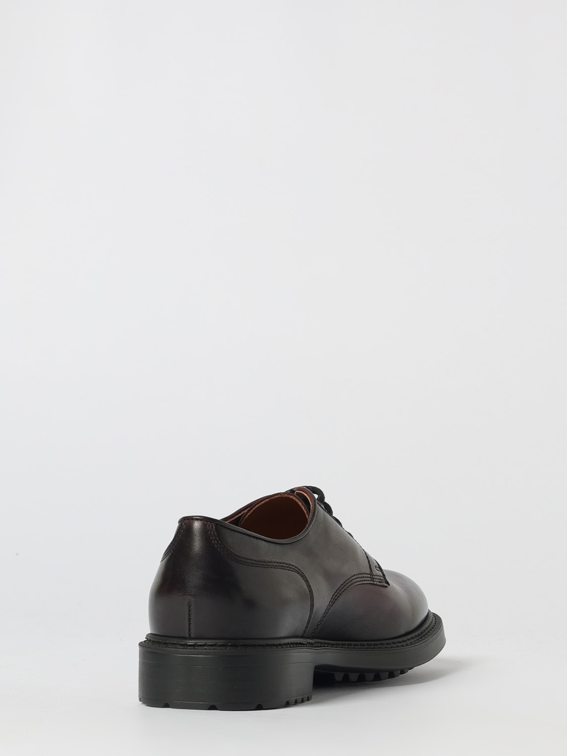 DOUCAL'S SCARPE STRINGATE: Derby Doucal's in pelle , Marrone - Img 3