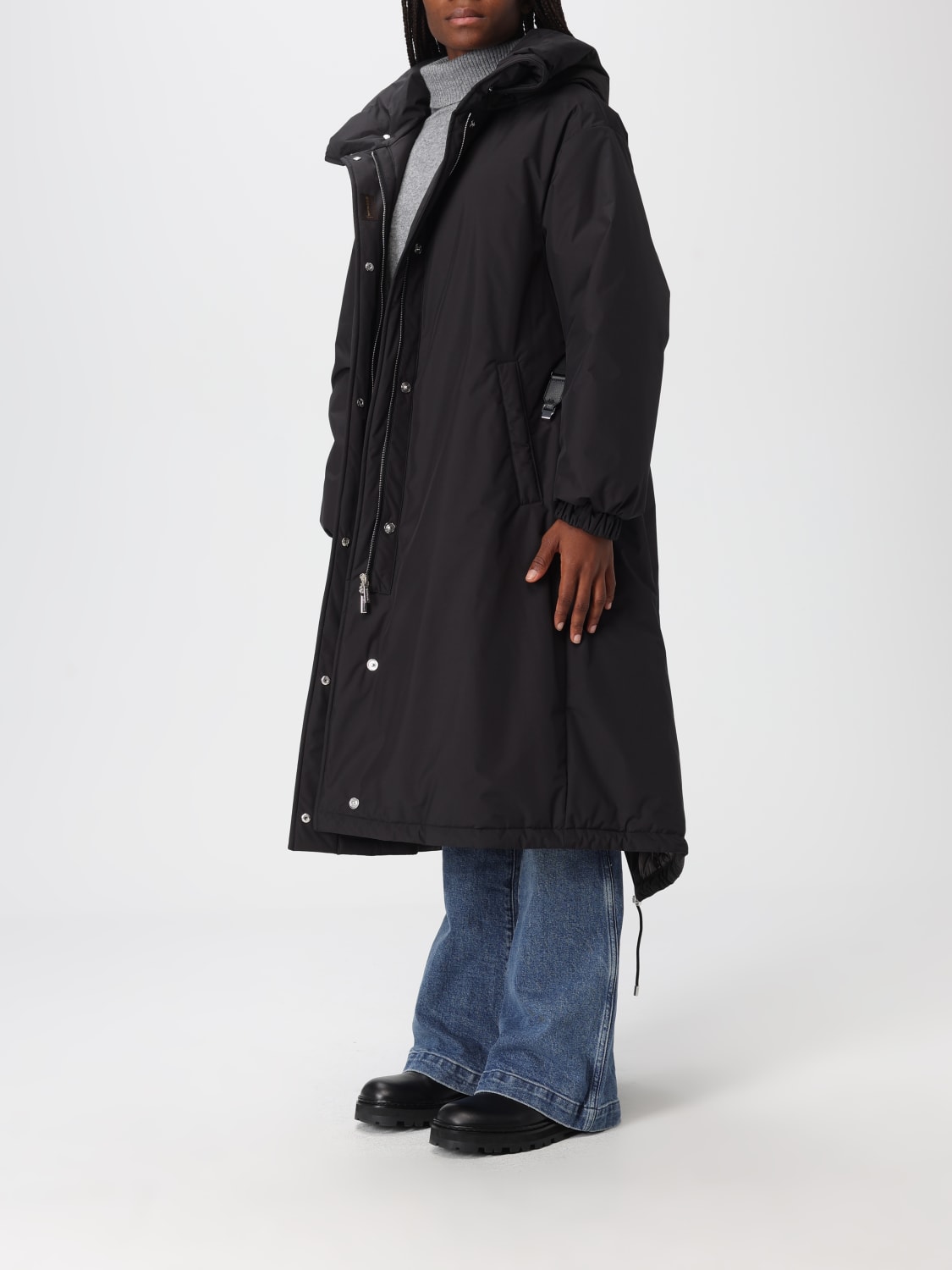 MOORER MANTEL: Jacke damen Moorer, Schwarz - Img 3