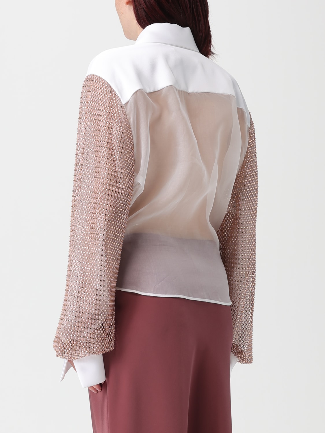 GENNY SHIRT: Shirt woman Genny, White - Img 2