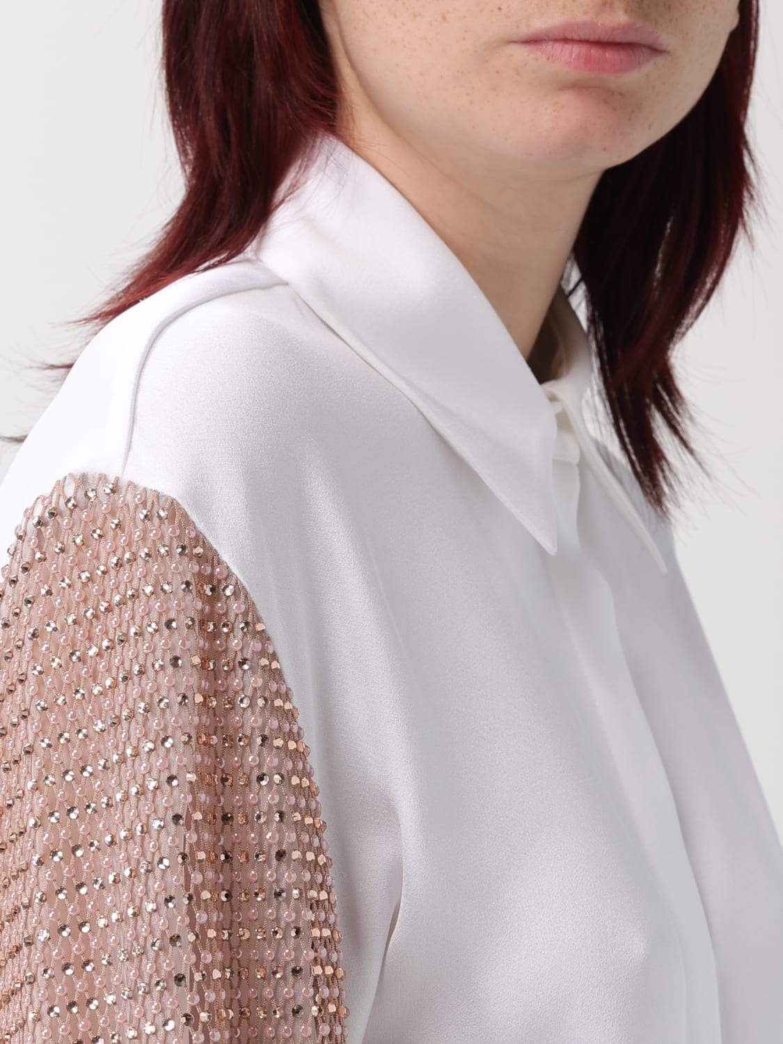 GENNY SHIRT: Shirt woman Genny, White - Img 3