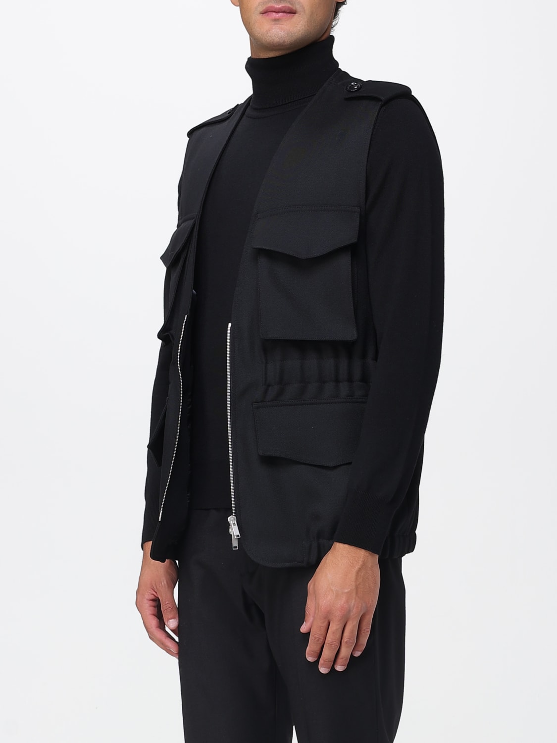 PT TORINO SUIT VEST: Jacket men Pt Torino, Black - Img 3