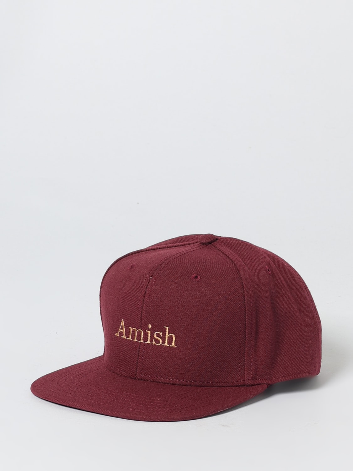 AMISH HAT: Hat men Amish, Burgundy - Img 1