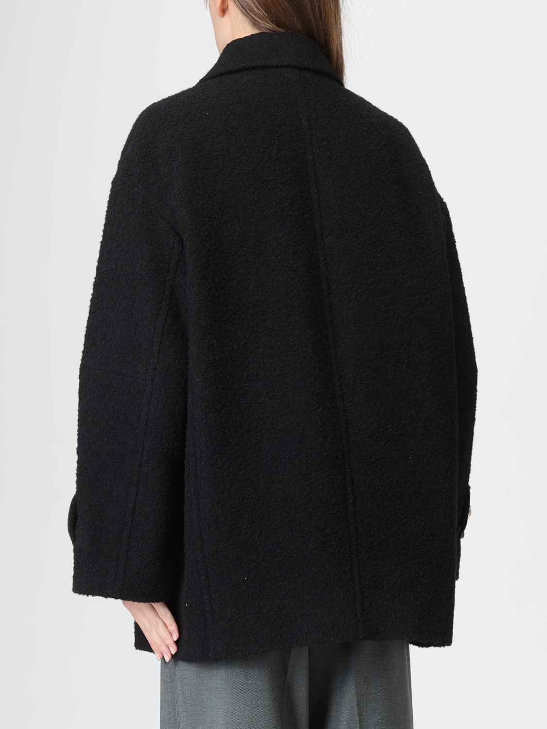 PINKO COAT: Coat woman Pinko, Black - Img 2