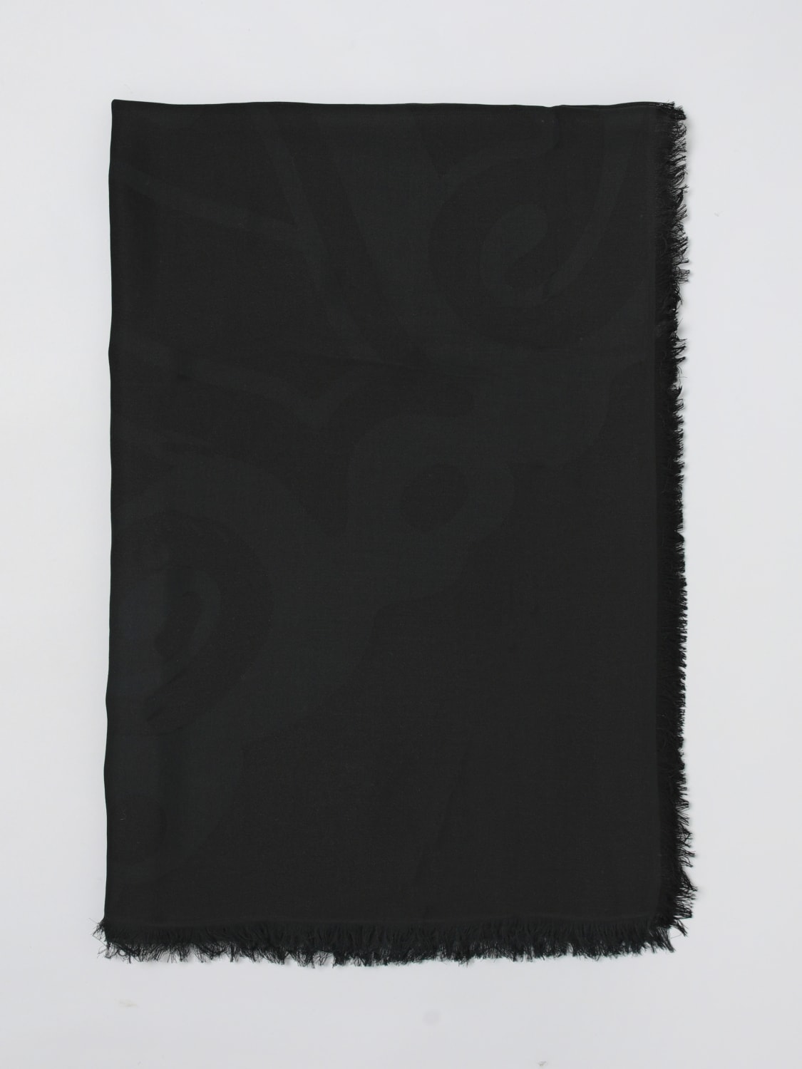 MAX MARA SCARF: Scarf woman Max Mara, Black - Img 1