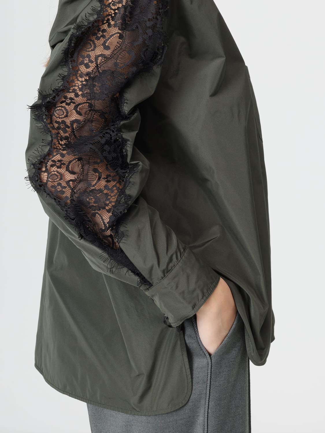 PINKO CAMISA: Camisa mujer Pinko, Verde - Img 3