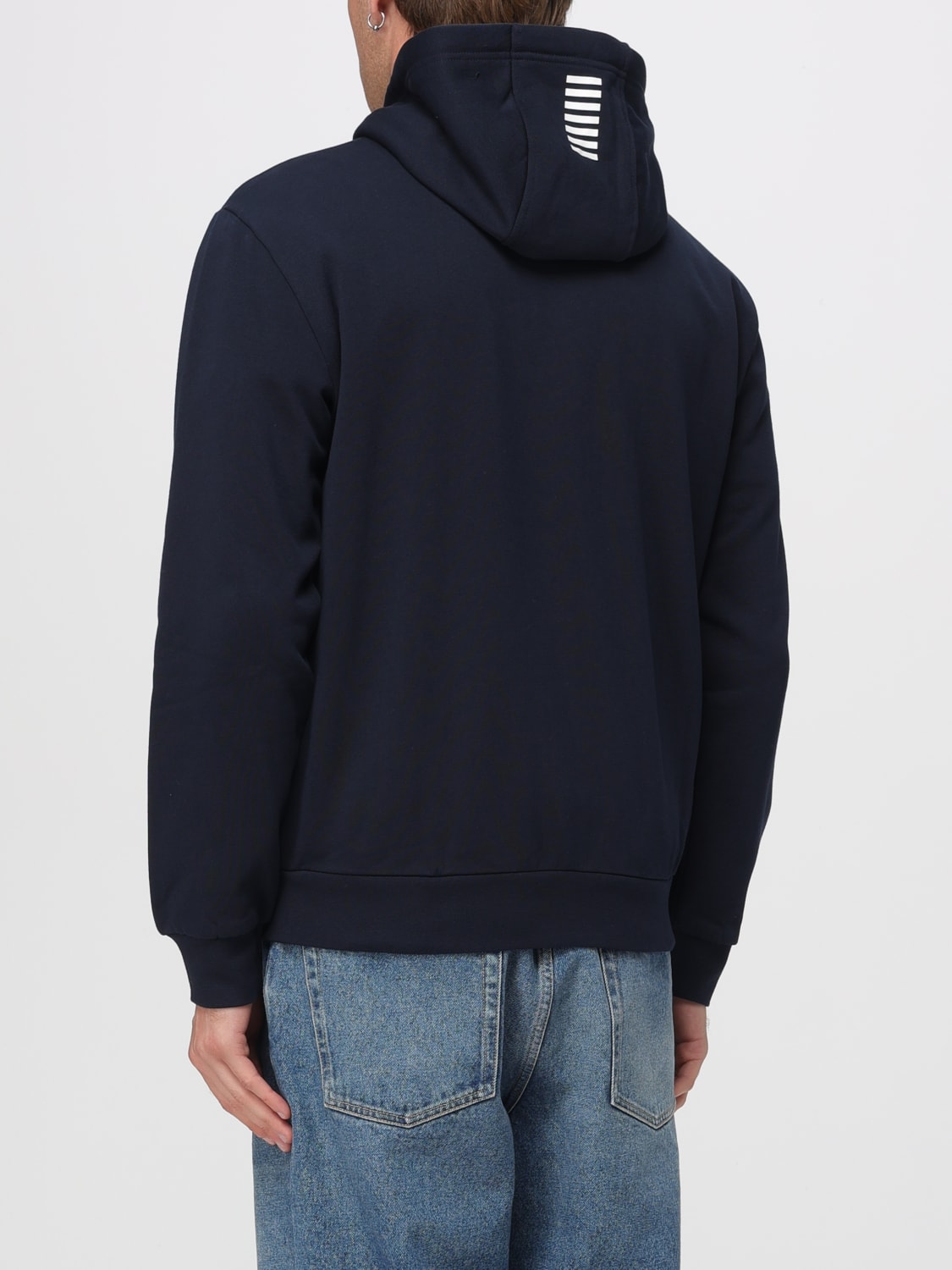 EA7 SWEATSHIRT: Pullover herren Ea7, Blau - Img 2