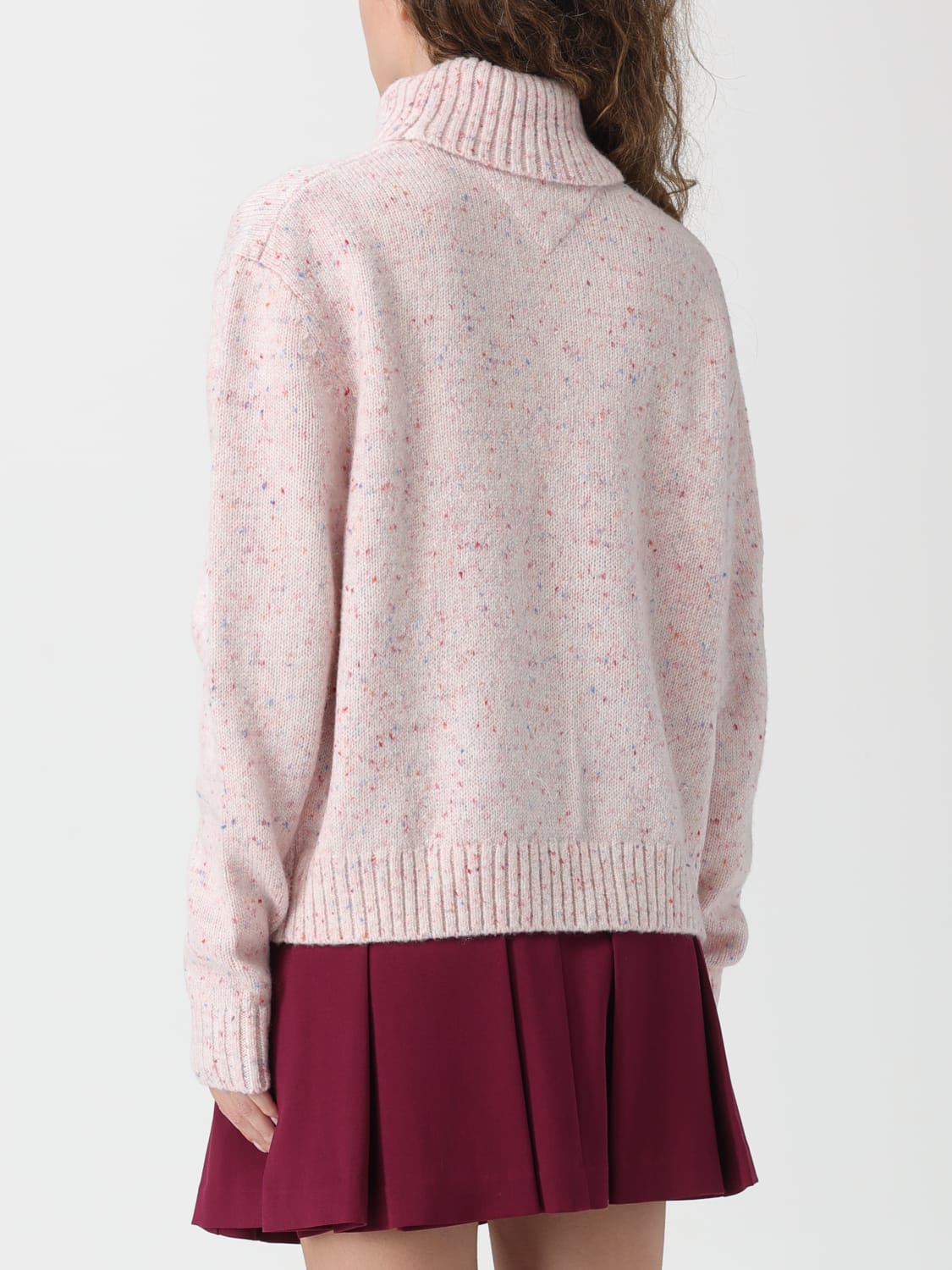 TOMMY JEANS PULL: Pull femme Tommy Jeans, Rose - Img 2