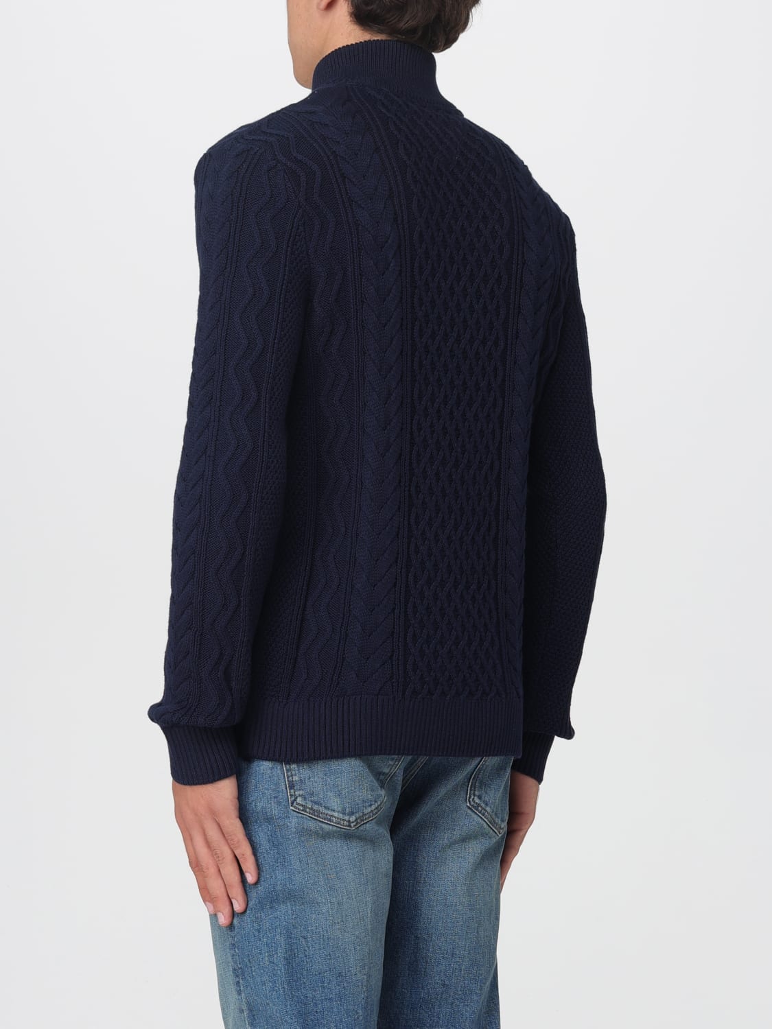 TOMMY JEANS SWEATER: Sweater men Tommy Jeans, Blue - Img 2