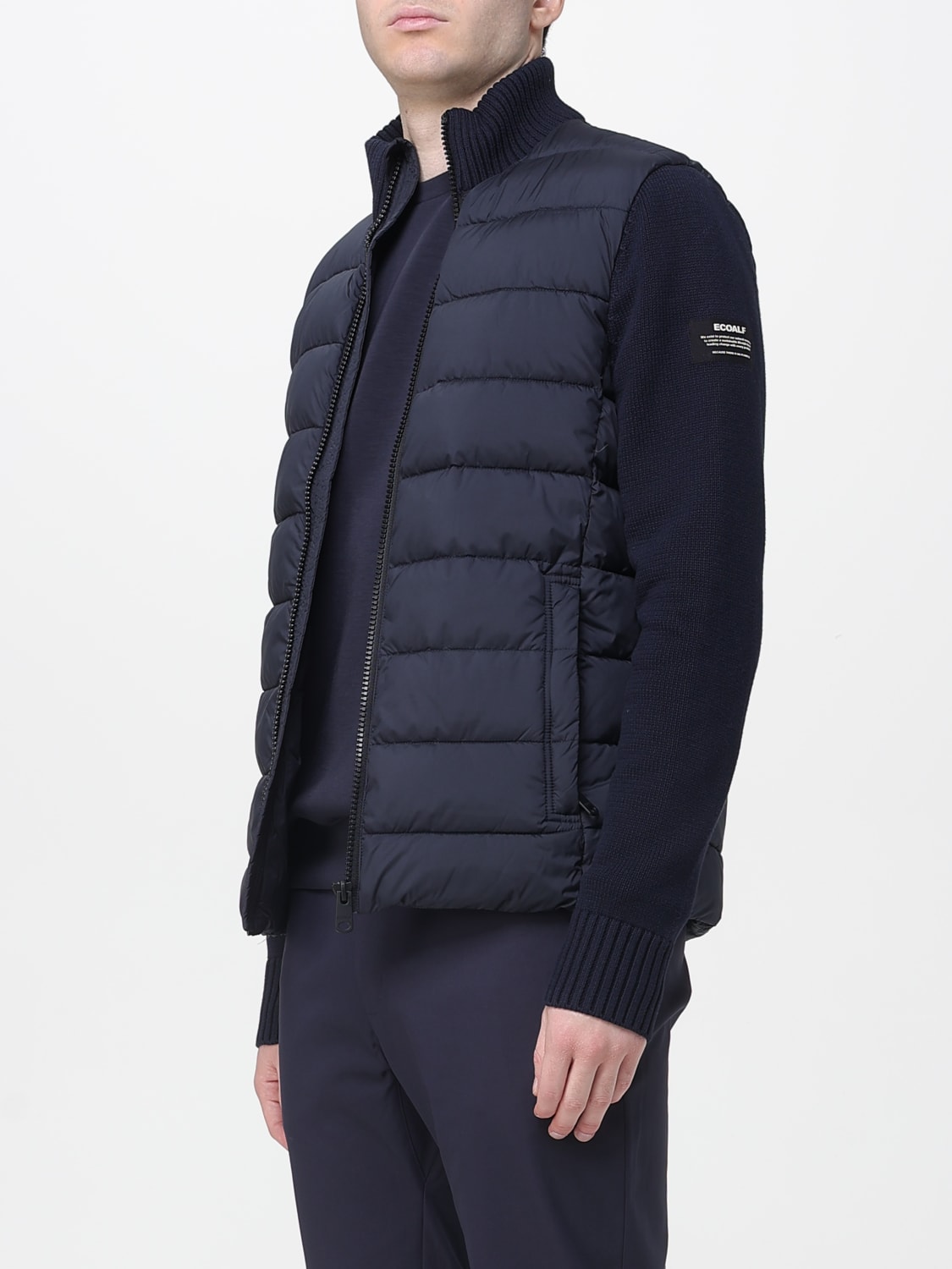 ECOALF 外套: 外套 男士 Ecoalf, 蓝色 - Img 3