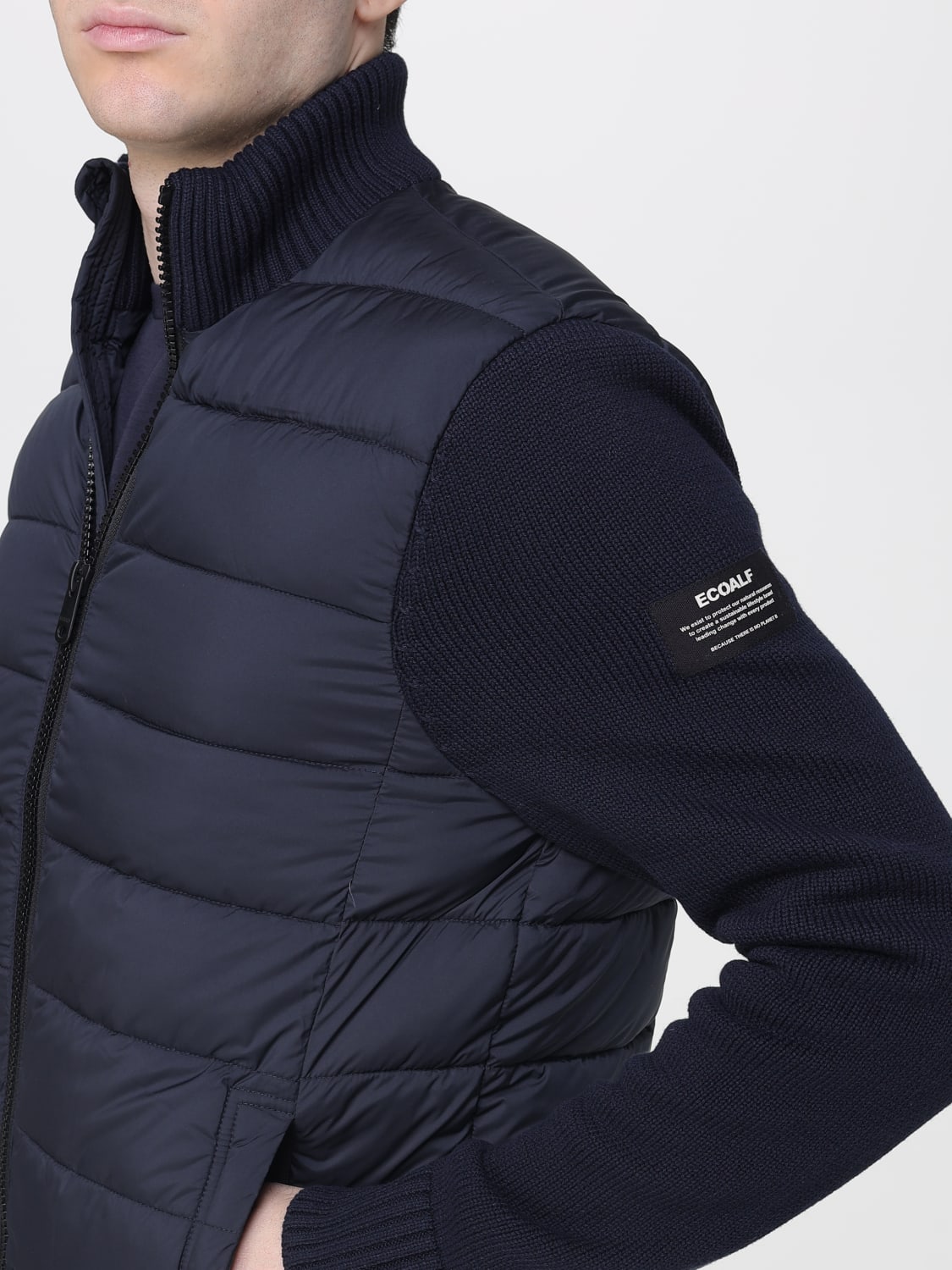 ECOALF 外套: 外套 男士 Ecoalf, 蓝色 - Img 4