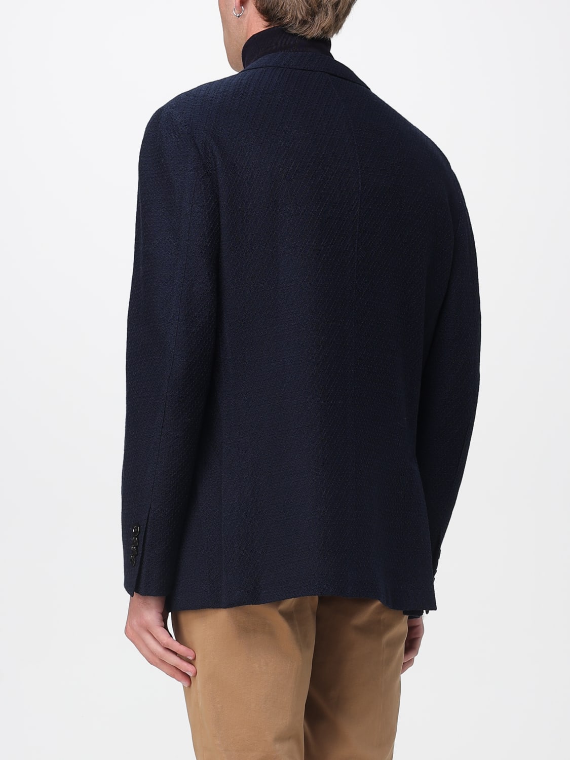 LARDINI JACKET: Jacket men Lardini, Blue - Img 2