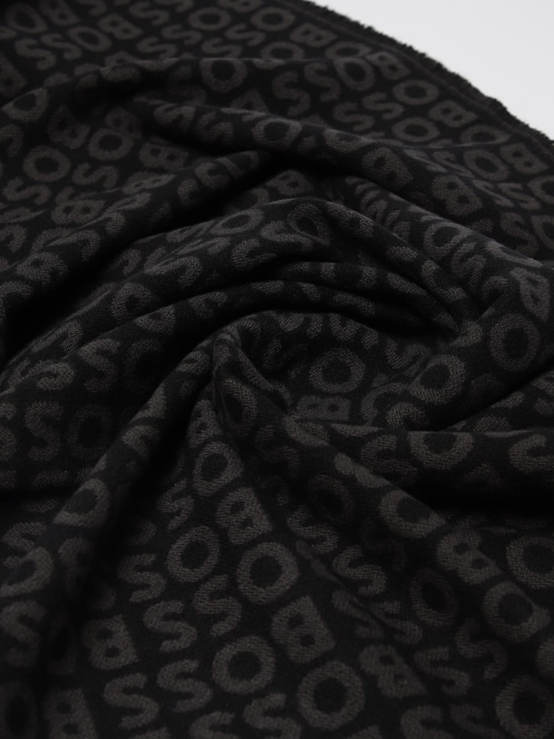 BOSS SCARF: Scarf men Boss, Black - Img 3