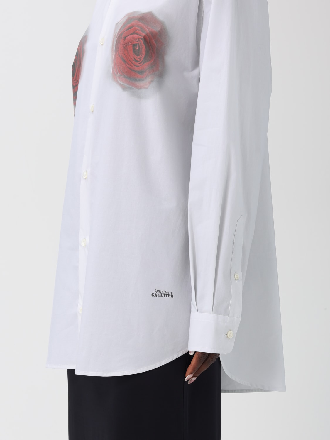 JEAN PAUL GAULTIER HEMDBLUSE: Hemdbluse damen Jean Paul Gaultier, Weiß - Img 4