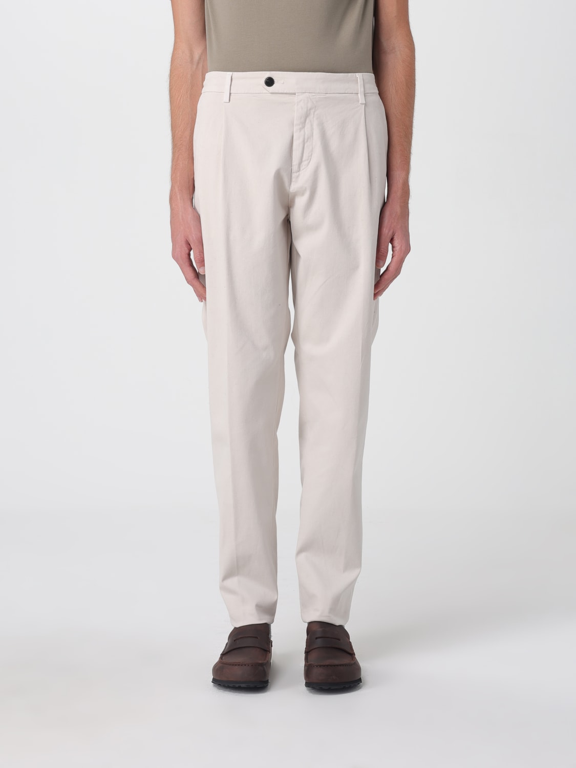 ELEVENTY PANTS: Pants men Eleventy, Sand - Img 1