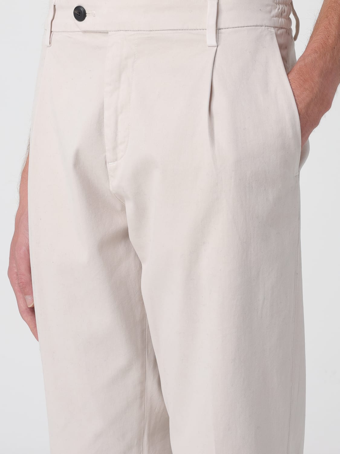 ELEVENTY PANTS: Pants men Eleventy, Sand - Img 3