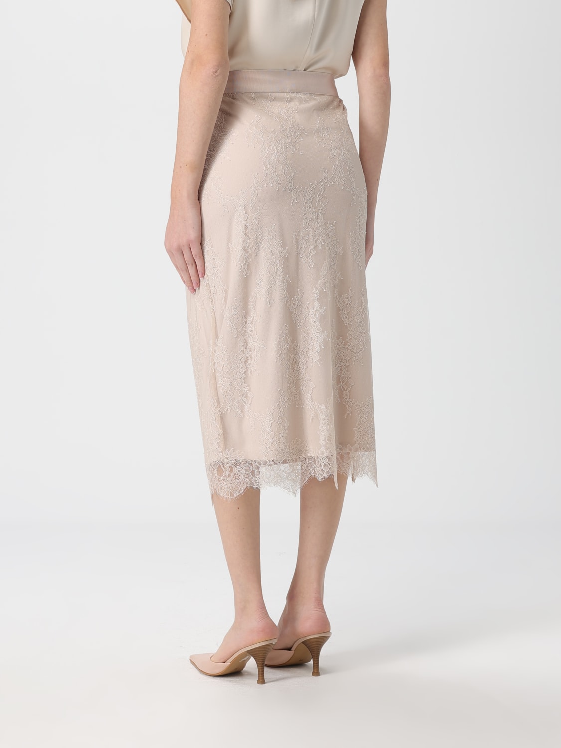 LIU JO ROCK: Rock damen Liu Jo, Beige - Img 2