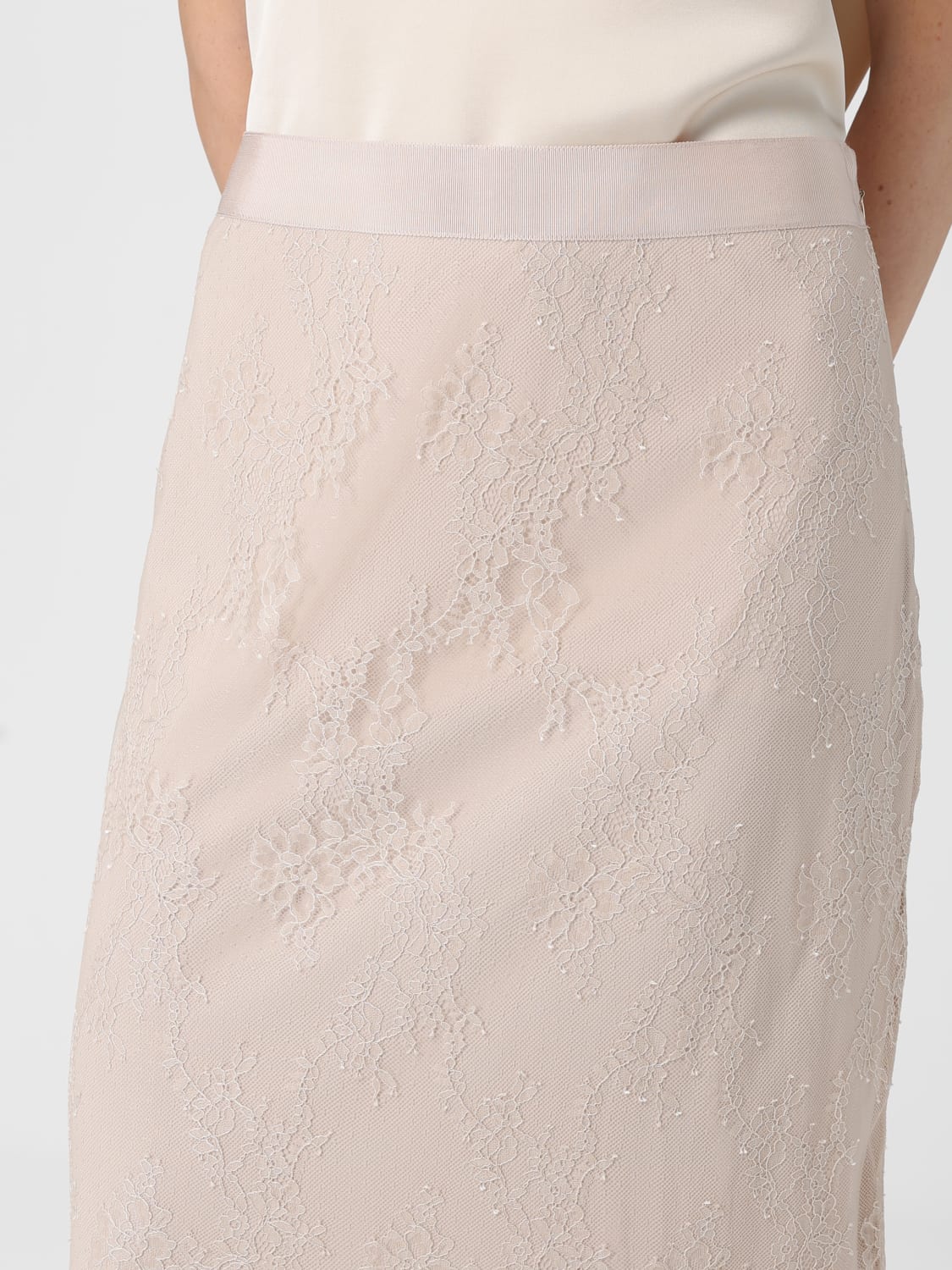 LIU JO ROCK: Rock damen Liu Jo, Beige - Img 3