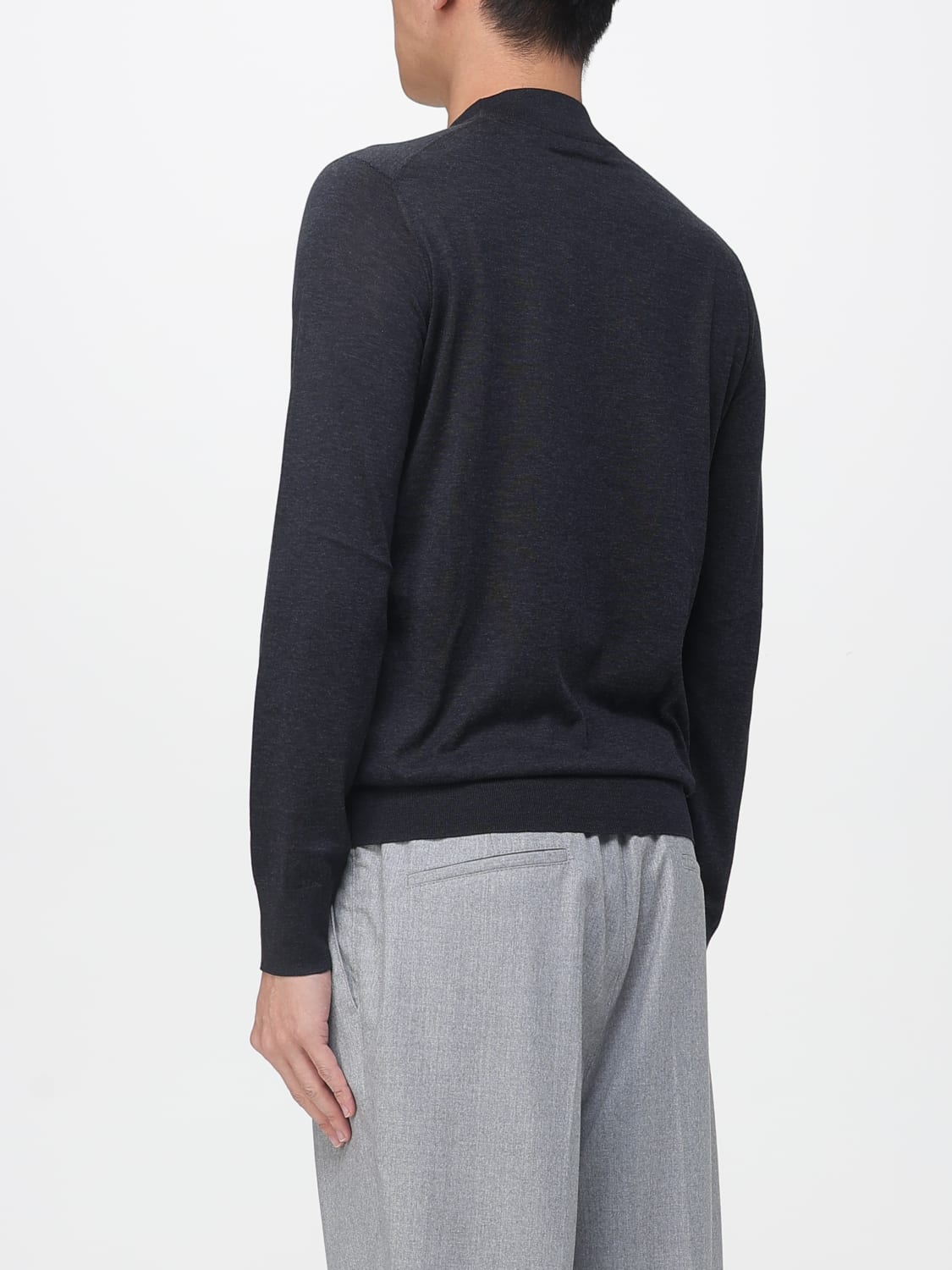 BRUNELLO CUCINELLI SWEATER: Sweater men Brunello Cucinelli, Grey - Img 3